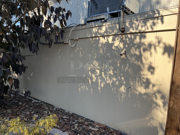 Harford Walk In Combo Box w/ 3 Doors, 2 Condensers and 2 Compressors. Does Not Have Floor. Does Not Come w/ Contents. BUYER MUST REMOVE. 21'x7'x7' Cooler and 6.5'x7'x7' Freezer. 27.5'x7'x7'. (kitchen) - Image 9 of 12