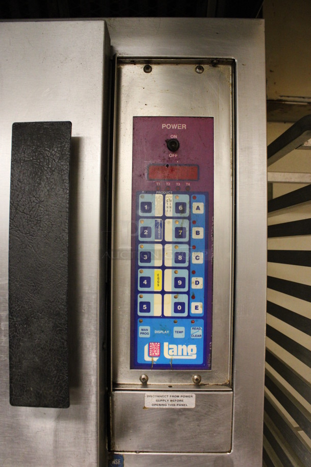 2 Lang Stainless Steel Commercial Electric Powered Half Size Convection Oven w/ View Through Doors and Metal Oven Racks. 30.5x27x50.5. 2 Times Your Bid! (kitchen) - Image 3 of 8