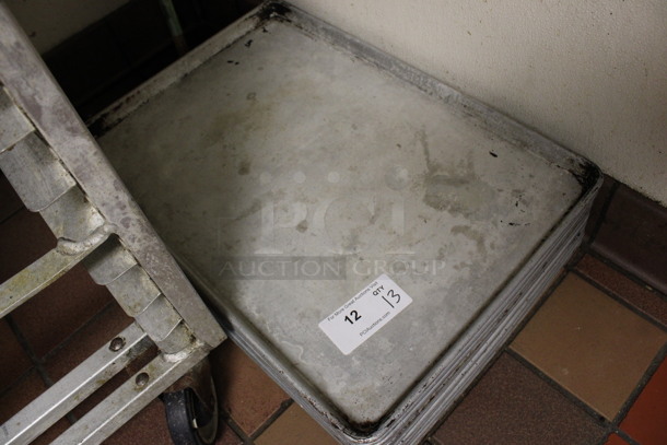 13 Metal Full Size Baking Pans. 18x26x1. 13 Times Your Bid! (kitchen) - Image 2 of 3