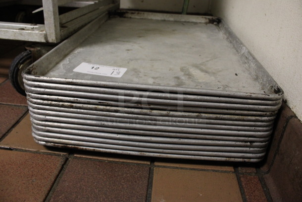 13 Metal Full Size Baking Pans. 18x26x1. 13 Times Your Bid! (kitchen) - Image 3 of 3