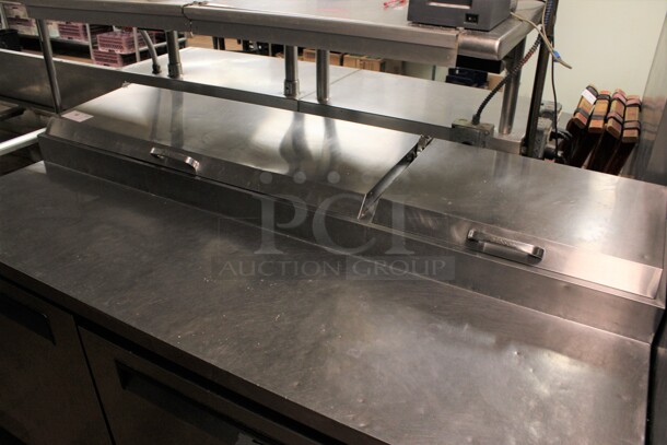 Turbo Air Model TPP-67SD Stainless Steel Commercial Prep Table Bain Marie on Commercial Casters. 115 Volts, 1 Phase. 67x32x44. (kitchen) - Image 2 of 9