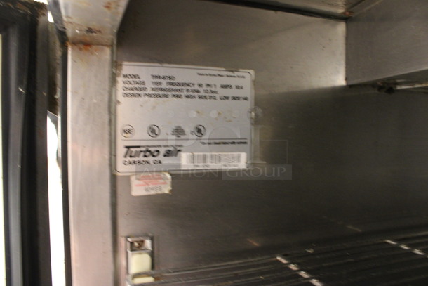 Turbo Air Model TPP-67SD Stainless Steel Commercial Prep Table Bain Marie on Commercial Casters. 115 Volts, 1 Phase. 67x32x44. (kitchen) - Image 7 of 9