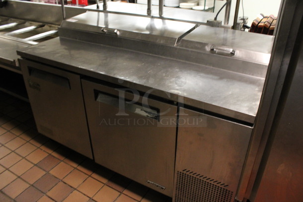 Turbo Air Model TPP-67SD Stainless Steel Commercial Prep Table Bain Marie on Commercial Casters. 115 Volts, 1 Phase. 67x32x44. (kitchen) - Image 9 of 9