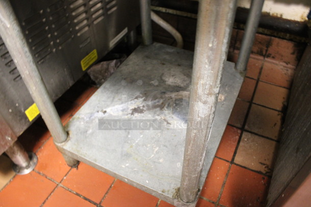 Stainless Steel Commercial Table w/ Metal Under Shelf. 30x24x30. (kitchen) - Image 3 of 3