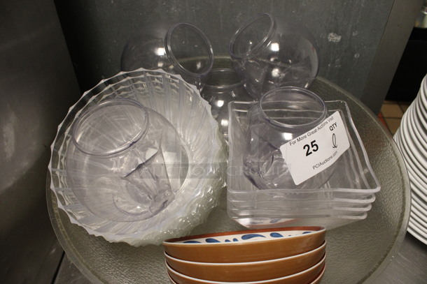 ALL ONE MONEY! Lot of Various Poly Bowls! Includes 19x19x5.5. (kitchen) - Image 3 of 4