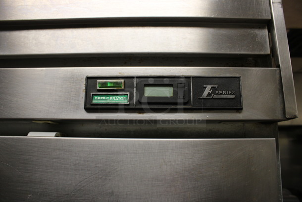 Beverage Air Model ER48-1AS Stainless Steel Commercial 2 Door Reach In Cooler on Commercial Casters. 115 Volts, 1 Phase. 52x34x84.5. (kitchen) - Image 3 of 7
