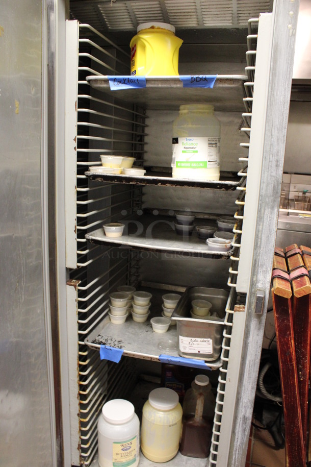 Beverage Air Model ER48-1AS Stainless Steel Commercial 2 Door Reach In Cooler on Commercial Casters. 115 Volts, 1 Phase. 52x34x84.5. (kitchen) - Image 4 of 7