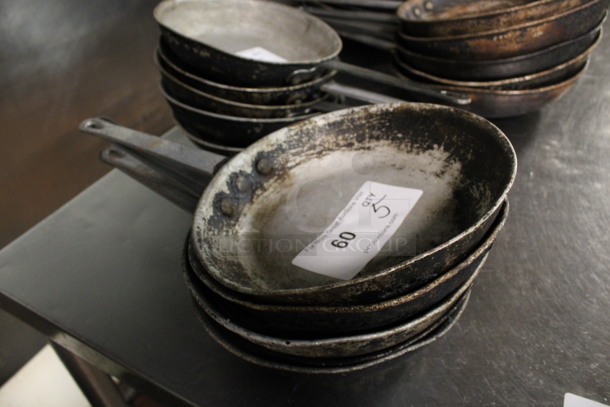 5 Metal Skillets. 15x8.5x2. 5 Times Your Bid! (kitchen)