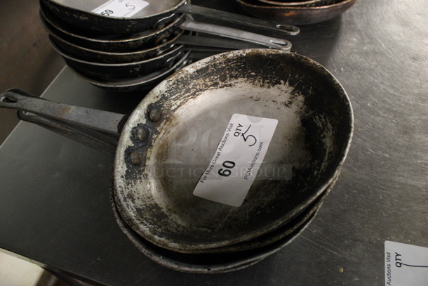 5 Metal Skillets. 15x8.5x2. 5 Times Your Bid! (kitchen) - Image 2 of 3