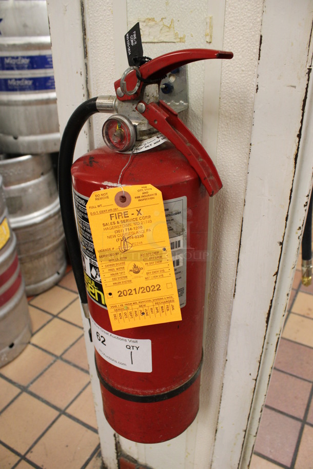 Ansul Sentry Wet Chemical Fire Extinguisher. BUYER MUST REMOVE. 6x7x20. (kitchen) - Image 2 of 5
