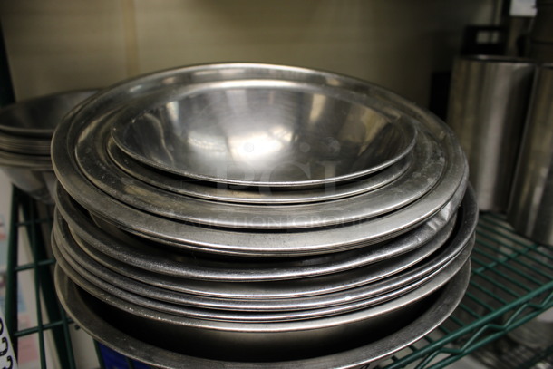 12 Various Metal Bowls. Includes 11.5x11.5x4. 12 Times Your Bid! (kitchen) - Image 3 of 3