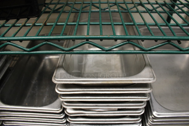 12 Stainless Steel 1/3 Size Drop In Bins. 1/3x6. 12 Times Your Bid! (kitchen) - Image 4 of 4