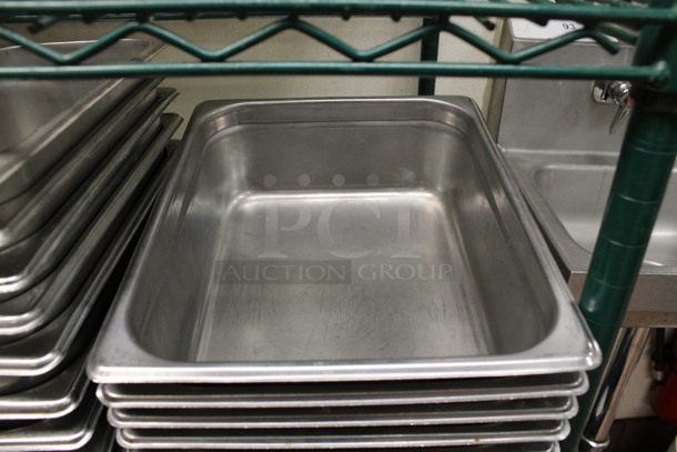 11 Stainless Steel 1/2 Size Drop In Bins. 1/2x4. 11 Times Your Bid! (kitchen) - Image 2 of 3