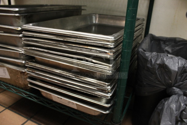 22 Stainless Steel Full Size Drop In Bins. 1/1x2. 22 Times Your Bid! (kitchen) - Image 4 of 4