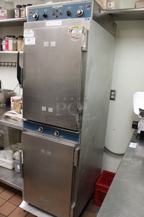 Alto Shaam Model 1000-TH/I Stainless Steel Commercial 2 Half Size Door Cook N Hold Oven on Commercial Casters. 22.5x31x76. (kitchen) - Image 3 of 7