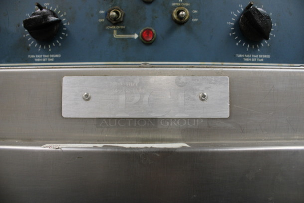 Alto Shaam Model 1000-TH/I Stainless Steel Commercial 2 Half Size Door Cook N Hold Oven on Commercial Casters. 22.5x31x76. (kitchen) - Image 5 of 7