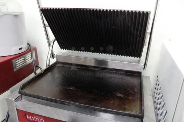 Avantco Model 177O75SG Stainless Steel Commercial Countertop Panini Press. 120 Volts, 1 Phase. 17x15x8. (kitchen) - Image 3 of 4