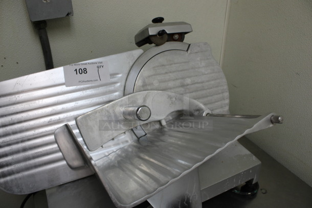 Metal Commercial Countertop Meat Slicer w/ Blade Sharpener. 115 Volts, 1 Phase. 26x19x16 - Image 4 of 7