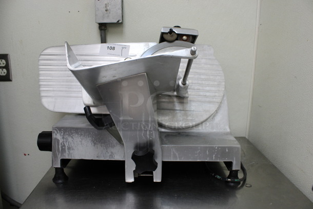 Metal Commercial Countertop Meat Slicer w/ Blade Sharpener. 115 Volts, 1 Phase. 26x19x16 - Image 5 of 7