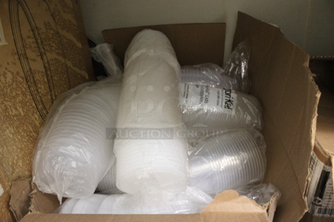 ALL ONE MONEY! Lot of Clear Plastic Lids! (kitchen)