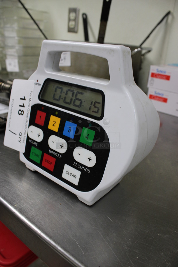 Metal Countertop Timer. 7.5x3.5x6.5. (kitchen) - Image 2 of 4