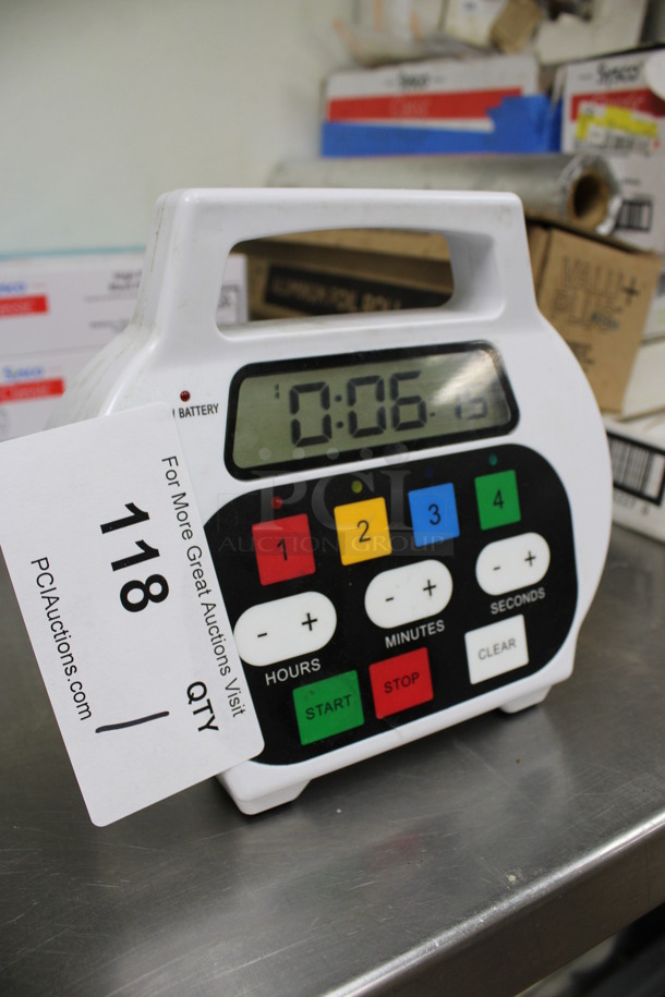 Metal Countertop Timer. 7.5x3.5x6.5. (kitchen) - Image 3 of 4