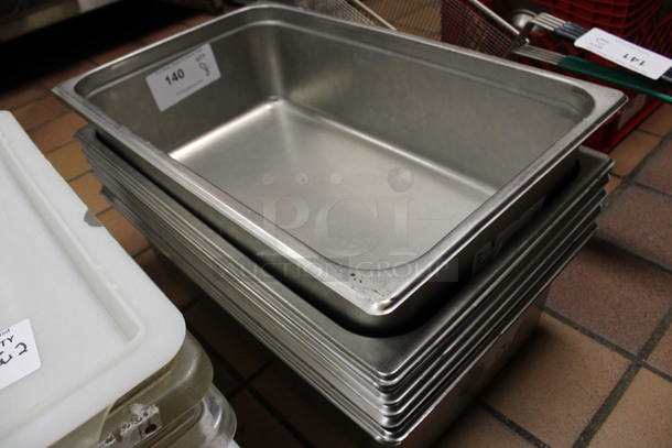 8 Stainless Steel Full Size Drop In Bins. 1/1x6. 8 Times Your Bid! (kitchen) - Image 3 of 3