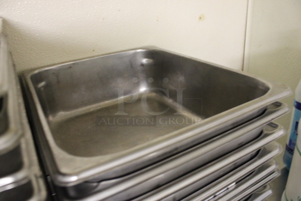 8 Stainless Steel 1/2 Size Drop In Bins. 1/2x4. 8 Times Your Bid! (kitchen) - Image 2 of 3