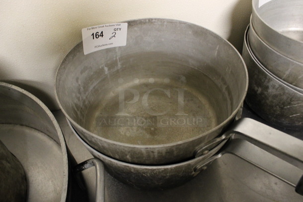 2 Metal Sauce Pots. 23x12x6.5. 2 Times Your Bid! (kitchen) - Image 2 of 3