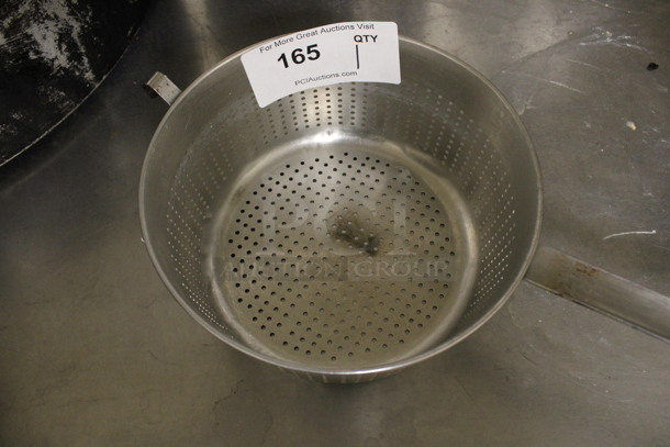 Metal Colander Sauce Pot. 17x8.5x4. (kitchen) - Image 3 of 3