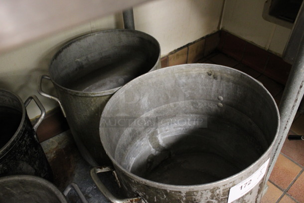 2 Various Metal Stock Pots. 17x14.5x15, 15.5x14x15. 2 Times Your Bid! (kitchen) - Image 3 of 3