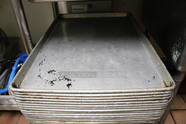 13 Metal Full Size Baking Pans. 18x26x1. 13 Times Your Bid! (kitchen)