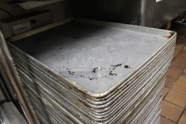 12 Metal Full Size Baking Pans. 18x26x1. 12 Times Your Bid! (kitchen) - Image 2 of 4