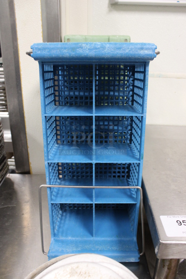 ALL ONE MONEY! Lot of 3 Poly Silverware Caddies! Includes 17x8x7. (kitchen) - Image 2 of 3