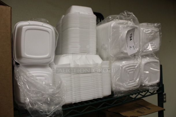ALL ONE MONEY! Lot of Styrofoam To Go Containers! (kitchen) - Image 3 of 4