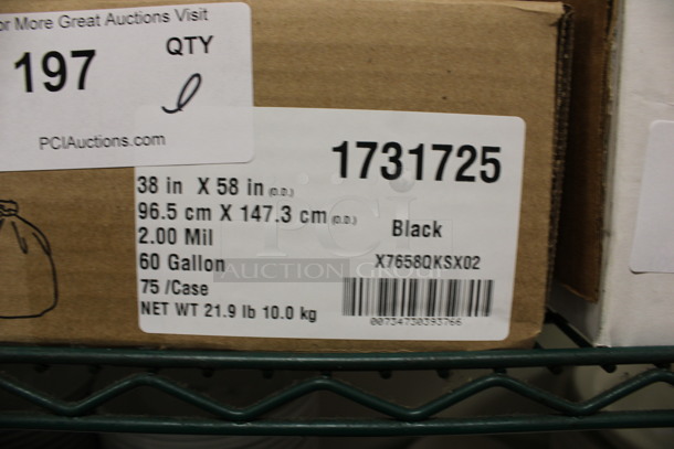 ALL ONE MONEY! Lot of Sysco Black Can Liners! (kitchen) - Image 2 of 4