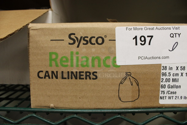 ALL ONE MONEY! Lot of Sysco Black Can Liners! (kitchen) - Image 4 of 4