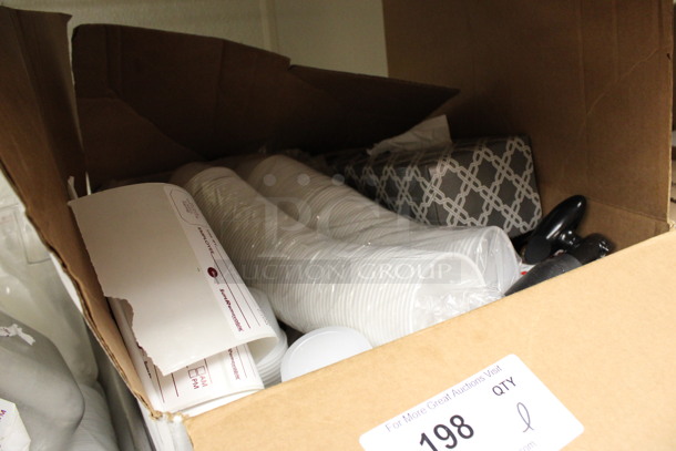 ALL ONE MONEY! Lot of Various Items Including Tissues and Disposable Food Portion Cups! (kitchen) - Image 2 of 4