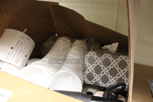 ALL ONE MONEY! Lot of Various Items Including Tissues and Disposable Food Portion Cups! (kitchen) - Image 3 of 4