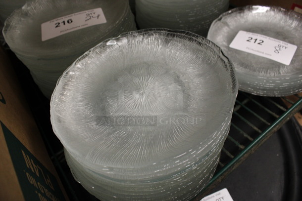 24 Glass Salad Plates. 7.5x7.5x1. 24 Times Your Bid! (kitchen) - Image 2 of 3