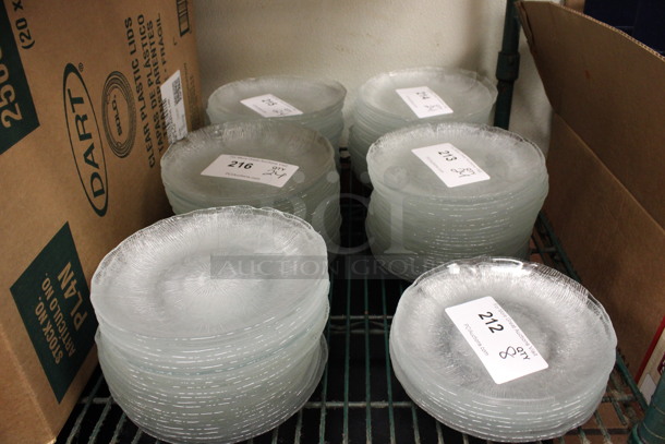 24 Glass Salad Plates. 7.5x7.5x1. 24 Times Your Bid! (kitchen) - Image 3 of 3
