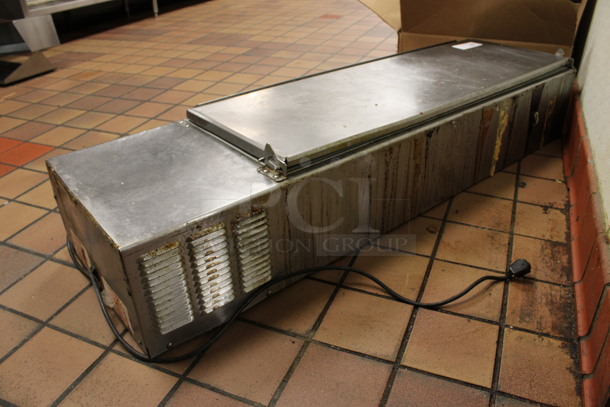 Stainless Steel Commercial Countertop Refrigerated Rail. 57x18x11. (kitchen) - Image 4 of 4
