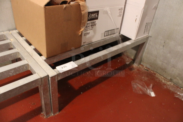 Metal Commercial Dunnage Rack. 36x24x12. (kitchen)