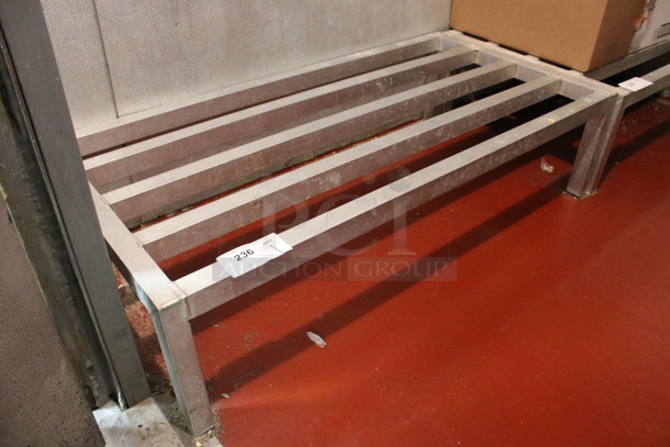 Metal Commercial Dunnage Rack. 48x24x12. (kitchen)