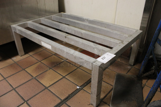 Metal Commercial Dunnage Rack. 36x24x12. (kitchen)