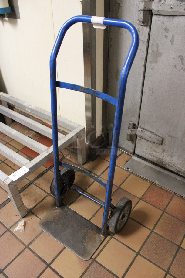 Blue Metal Furniture Dolly. 18x15x40. (kitchen) - Image 2 of 4