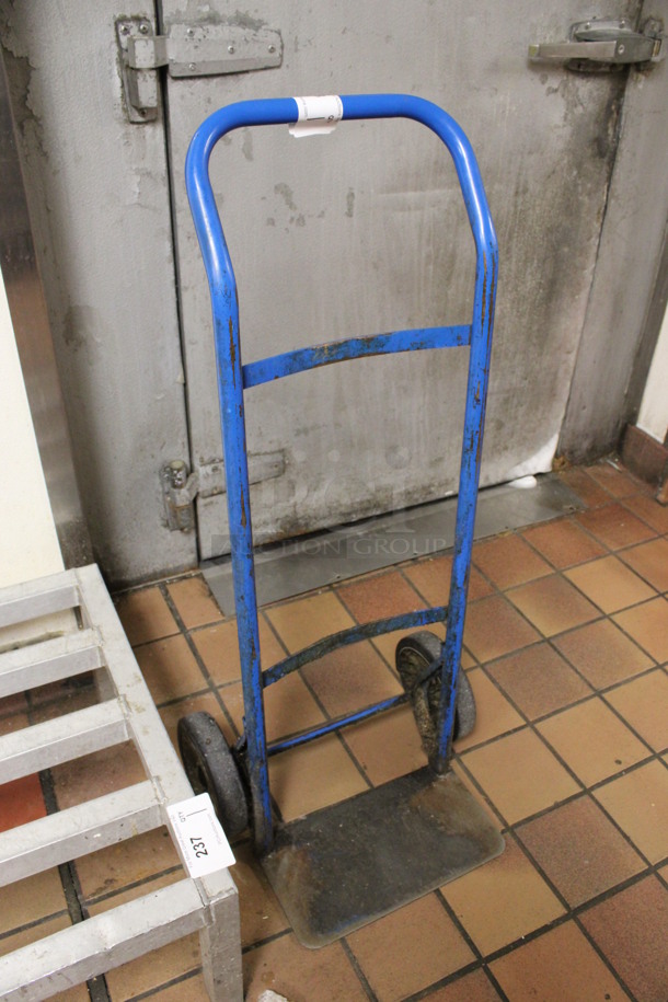 Blue Metal Furniture Dolly. 18x15x40. (kitchen) - Image 3 of 4