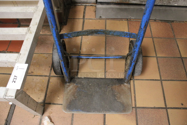 Blue Metal Furniture Dolly. 18x15x40. (kitchen) - Image 4 of 4