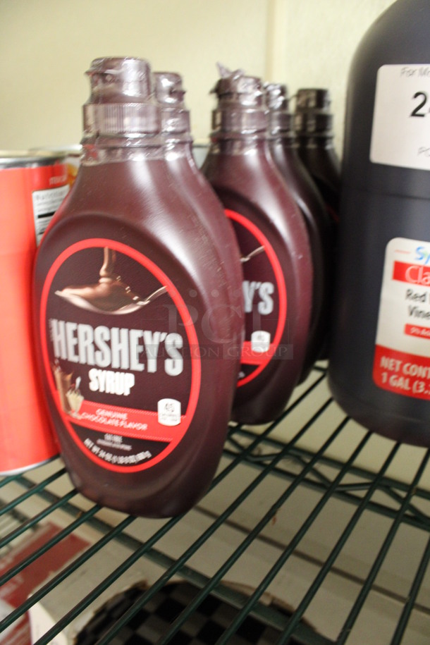 6 Hershey's Chocolate Syrup. 4x2x9. 6 Times Your Bid! (kitchen) - Image 2 of 2