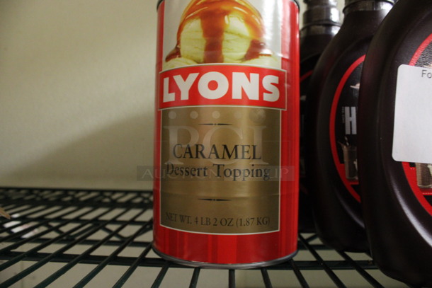 4 Lyons Caramel Dessert Topping Cans. 4x4x7. 4 Times Your Bid! (kitchen) - Image 3 of 3